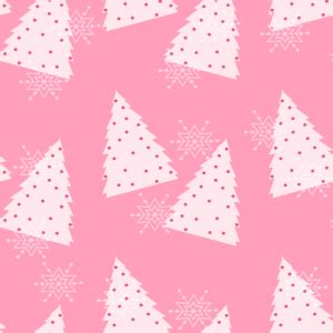 Pink Christmas Tree Background - Pink Christmas Tree Background Image