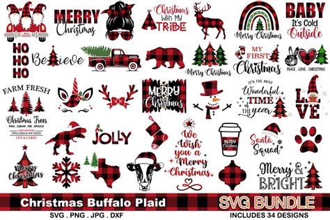 Christmas SVGs Files for Commercial Use | Instant Download