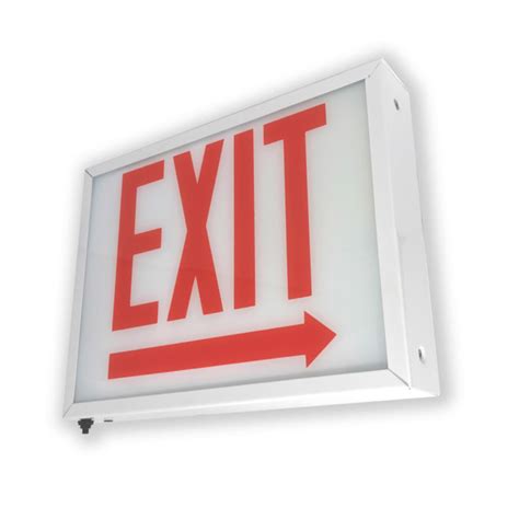 LED Exit Signs - Battery Back Up Emergency LED Exit Signs | Big Beam