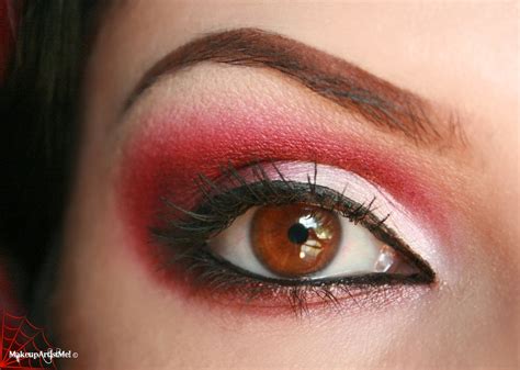 Daring! Red eyeshadow makeup tutorial