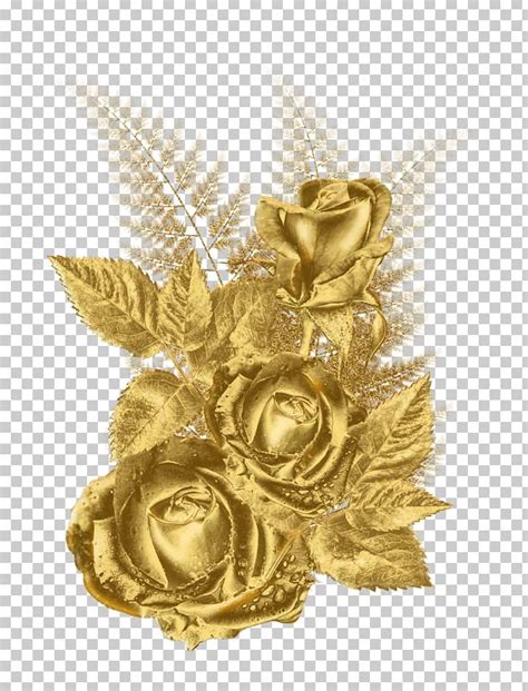 Flower Gold PNG, Clipart, Border, Clip Art, Desktop Wallpaper, Document ...