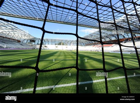 Soccer stadium empty Stock Photo - Alamy