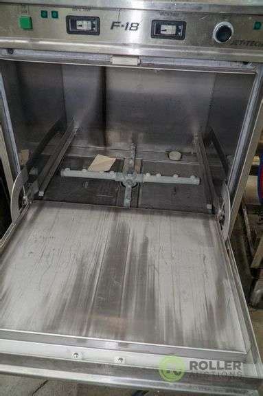 Jet Tech F-18 Under Counter Dishwasher, Single Phase - Roller Auctions