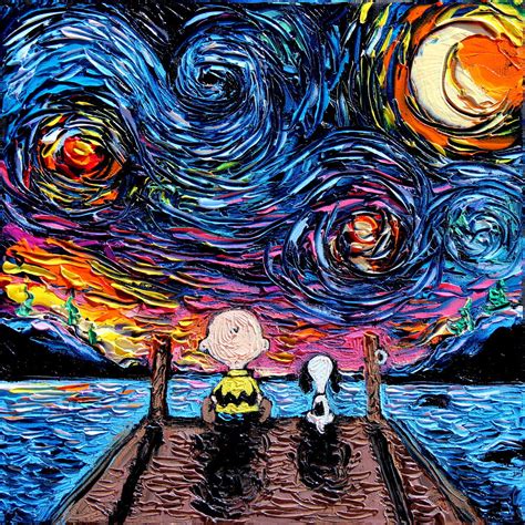 Starry Night Fan Art by Sagittarius Gallery on...