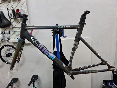 Cinelli Vigorelli Track Bike Frame Set 2023 Rainbow | lupon.gov.ph