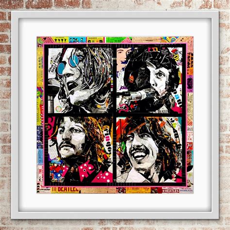 Beatles artwork/ Let it Be album/ Let it Be artwork/ Beatles art for sale/ Giclee/ original ...