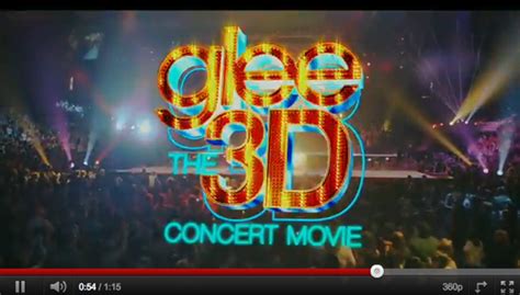 GLEE: THE 3D CONCERT MOVIE Trailer | Rama's Screen