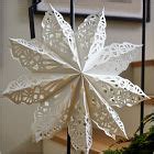 Large Paper Snowflake Ornaments (Set of 3) | West Elm