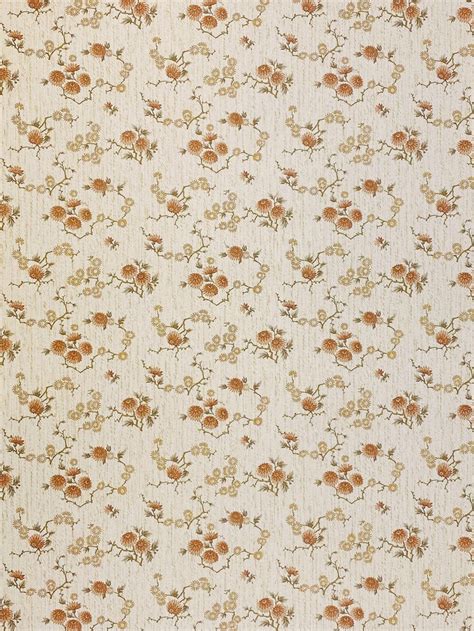 Vintage Wallpapers - Online Shop | Vintage Floral Wallpaper Brown on…