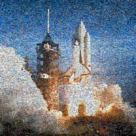 photomosaic - Google Search | Photo mosaic, Space center, Photo