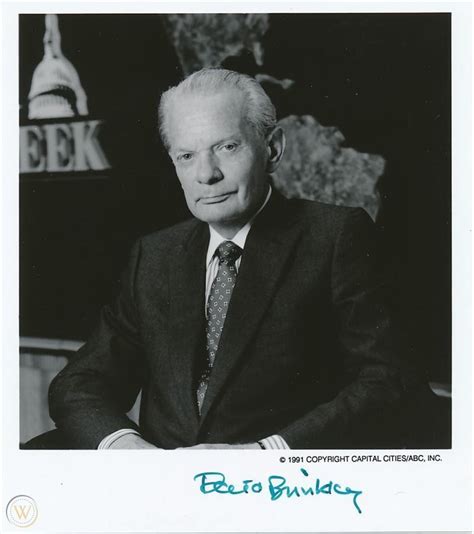 David Brinkley- Glossy Signed Photograph | #1975390787