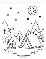 105  Campfire Coloring Pages For Kids & Adults Free Printable PDFs sketch template