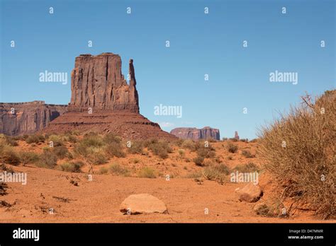 Monument Valley, Arizona Utah border USA Stock Photo - Alamy