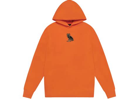 OVO Classic Owl Hoodie Orange Men's - SS22 - US