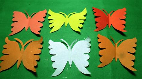 Paper Cutting Design-How to make paper cutting Butterfly? DIY Kirigami ...