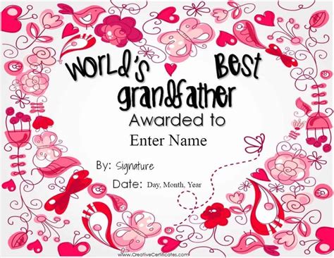 Free Grandparents Day Printables | Customize Online & Print