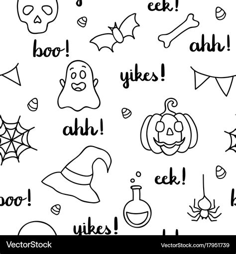 Halloween Words Svg