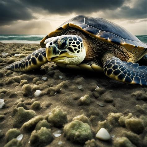 Penyu Hijau (Chelonia mydas): Penjaga Pantai yang Terancam Punah