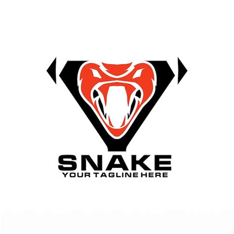 Premium Vector | Snake logo design template