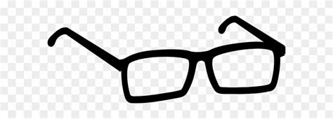 Spectacles Clipart Cartoon - Monochrome - Free Transparent PNG Clipart Images Download