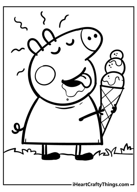 Peppa Pig Coloring Pages