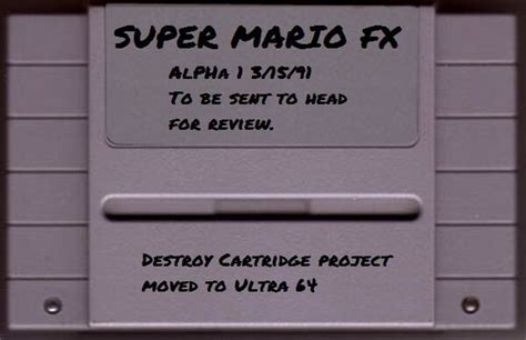 Super Mario FX Prototype - Trollpasta Wiki