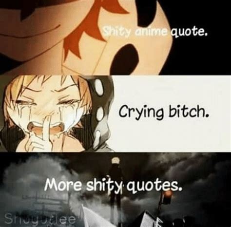 This how a normal person look at cringy anime quotes lmao | Anime Amino