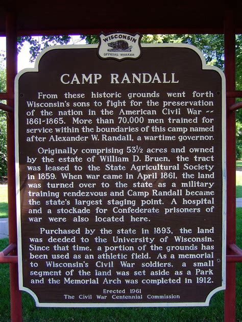 Heroes, Heroines, and History: Camp Randall Stadium - A Storied History on the University of ...