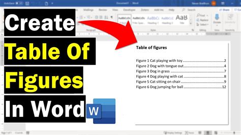 How Do You Add A Table Of Figures In Word - Templates Printable Free