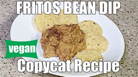 Vegan Frito Lay Bean Dip Copycat Recipe | Homemade Refried Beans | pinto bean recipe - YouTube