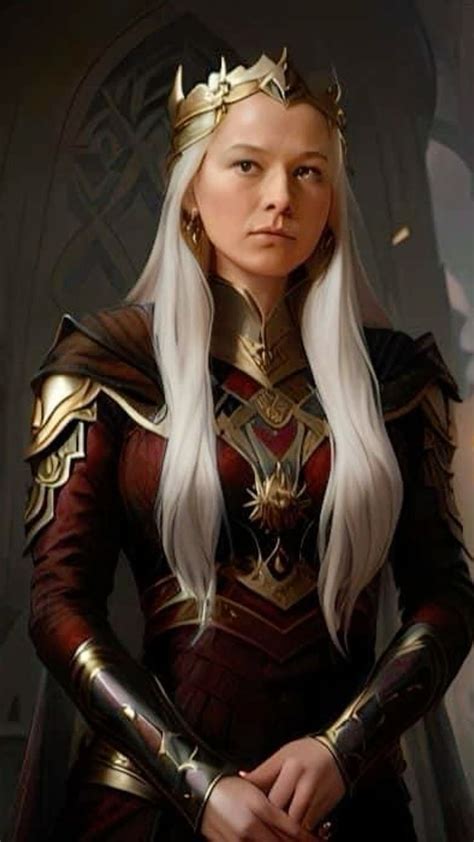 Rhaenyra Targaryen Ai Art In 2023 Game Of Thrones Art Targaryen Art ...