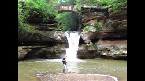 The Waterfalls Of Hocking Hills State Park. Spring 2017 - YouTube