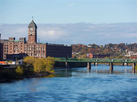 Merrimack River | Ferry building san francisco, New hampshire, Lawrence ...