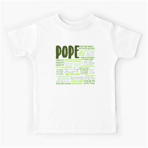 "Pope Outer Banks Quotes" Kids T-Shirt for Sale by mutualletters ...