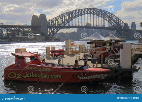 Jet Boat Sydney Harbour Australia Editorial Photo - Image of skyscrapers, vacation: 94029771