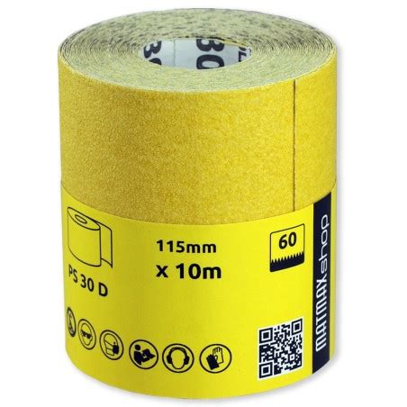 KLINGSPOR 180 Grit MULTI MATERIAL SANDING ROLL 10m x 115mm