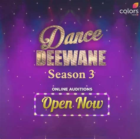 Dance Deewane Season 3 Auditions 2020 And Registration on Colors TV