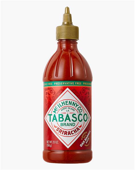 Tabasco Sauce Bottle Png, Transparent Png , Transparent Png Image - PNGitem