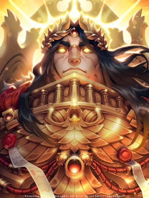 ArtStation - The Emperor of Mankind - Warhammer 40K Fanart | Warhammer 40k artwork, Warhammer ...