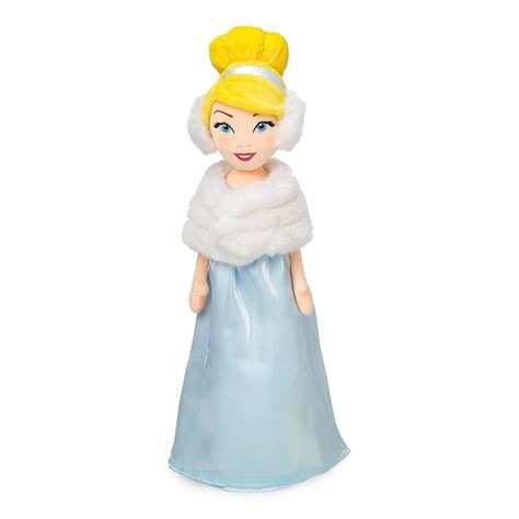 Product Image of Cinderella Plush Doll in Winter Stole - Medium # 1 | Disney plush dolls ...