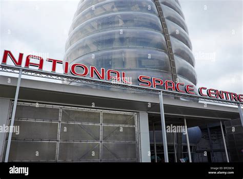 Entrance To The National Space Centre Leicester UK Stock Photo - Alamy