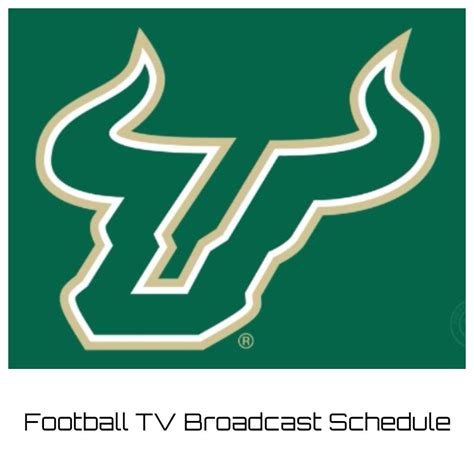 USF Bulls Football TV Broadcast Schedule