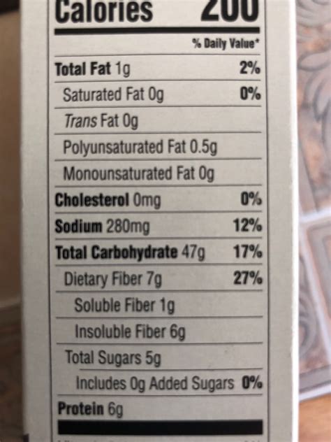 Grape Nuts Nutrition Facts Ingredients – Runners High Nutrition