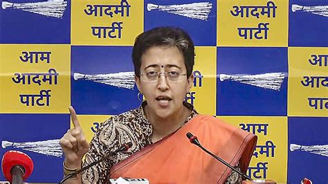 There are apprehensions that Kejriwal will be arrested by ED on November 2: Atishi - The Hindu