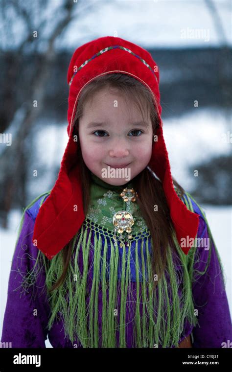 sami people in the north of Finland Stock Photo - Alamy