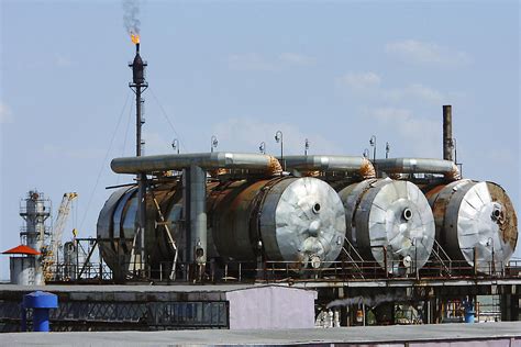 Natural Gas Processing Station Photograph by Ria Novosti