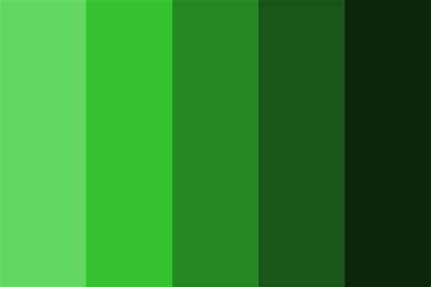 Forest Greens Color Palette. #colorpalettes #colorschemes #design # ...