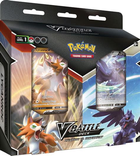 Customer Reviews: Pokémon Trading Card Game: Lycanroc vs. Corviknight ...