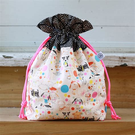 Lined Drawstring Bag PDF Pattern | Jeni Baker Patterns