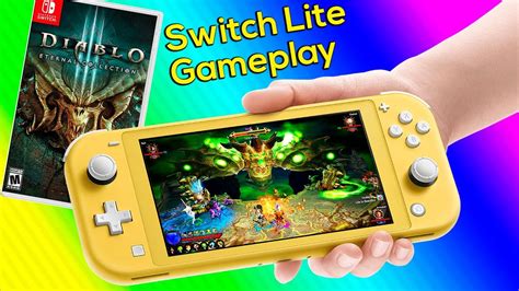 Diablo 3 Eternal Collection - Nintendo Switch Lite Gameplay - YouTube